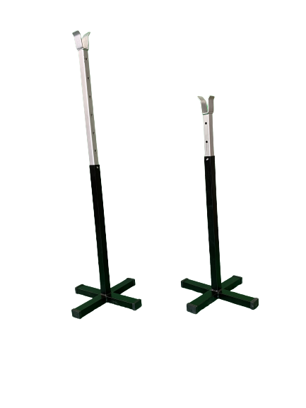  Didiseaon 10 soportes para barra de pesas montado en la pared,  perchero organizador para estantes, soporte de barra de pesas para  mancuernas, barra de pesas, barra de barra, colgador de perchero